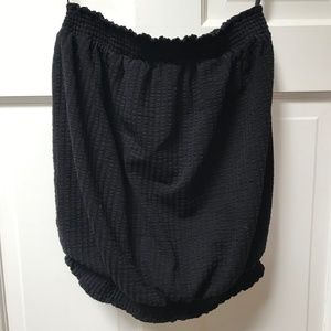 Anthropologie Black Tube Top